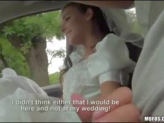Amirah adara i bridal gown offentlig smutsiga filma
