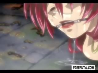 Redheaded manga munniga tüdruk keppimine